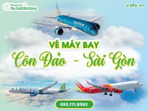 Vé máy bay Côn Đảo Sài Gòn giá rẻ