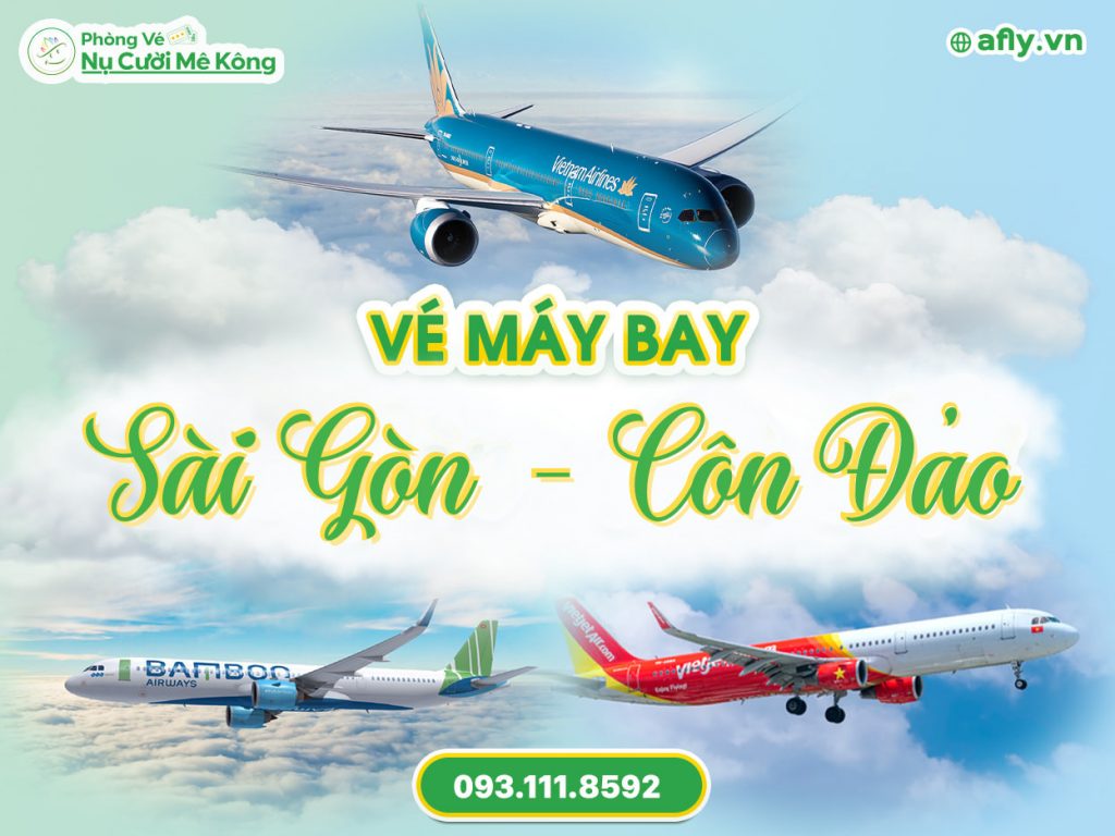 Vé máy bay Sài Gòn Côn Đảo giá rẻ