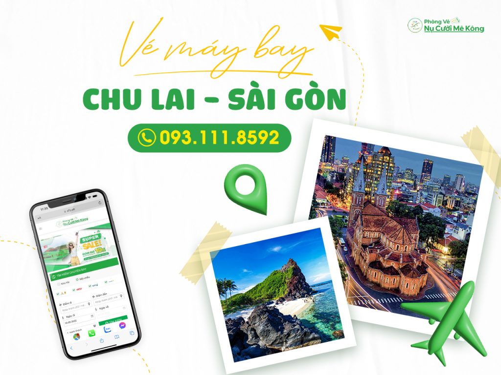 Vé máy bay Chu Lai Sài Gòn giá rẻ