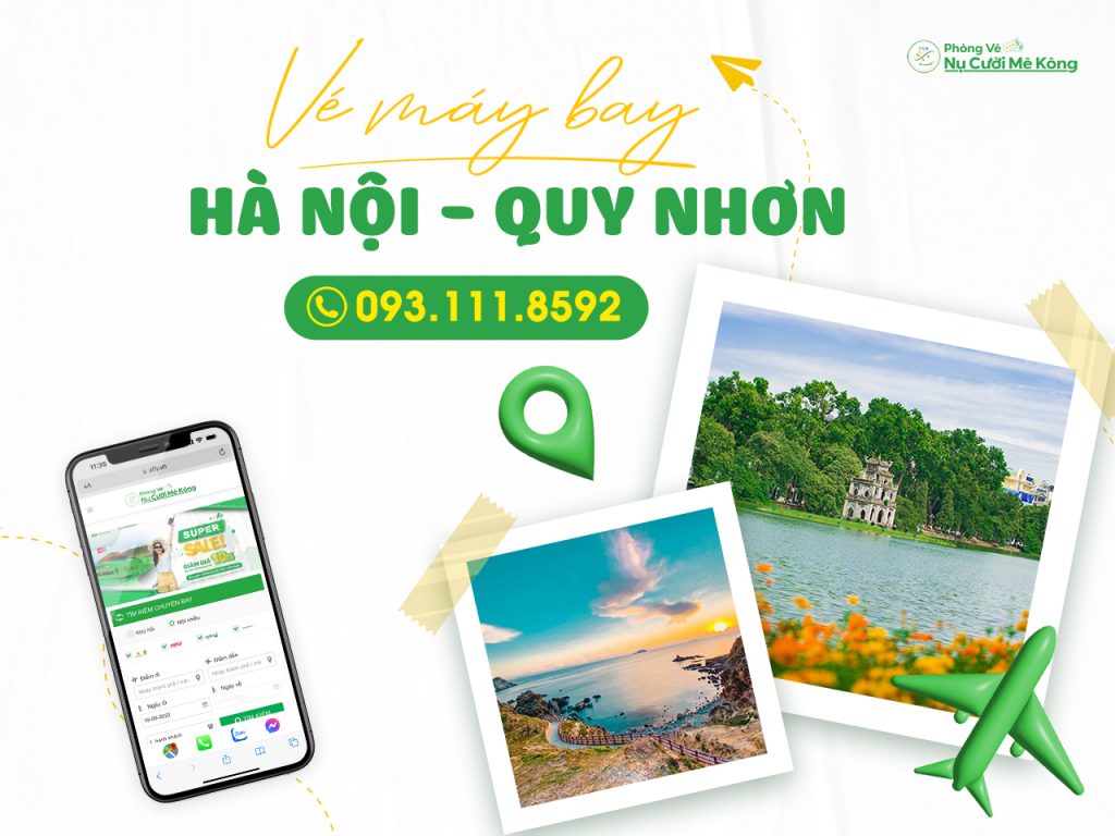 Vé máy bay Hà Nội Quy Nhơn giá rẻ