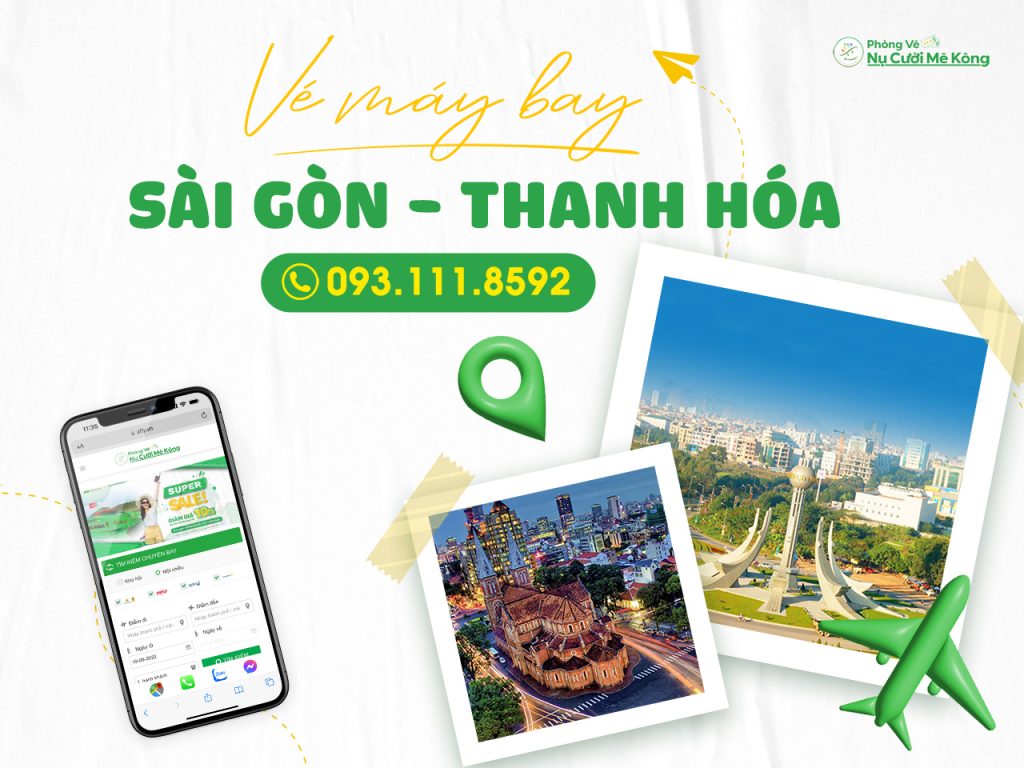 Vé máy bay Sài Gòn Thanh Hóa giá rẻ