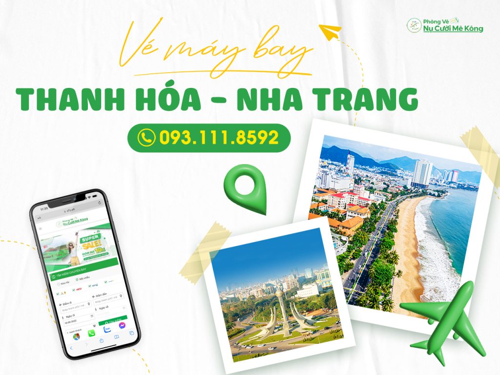Vé máy bay Thanh Hóa Nha Trang giá rẻ