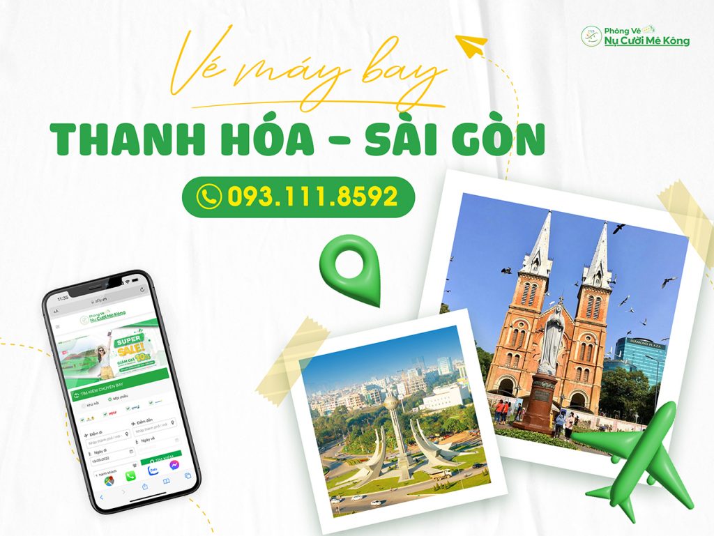 Vé máy bay Thanh Hóa Sài Gòn giá rẻ