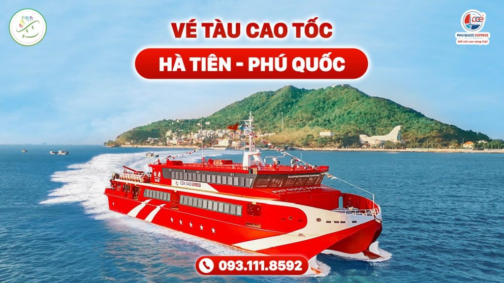 Vé tàu cao tốc Hà Tiên Phú Quốc